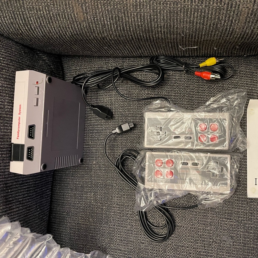 Video games system from the 80’s